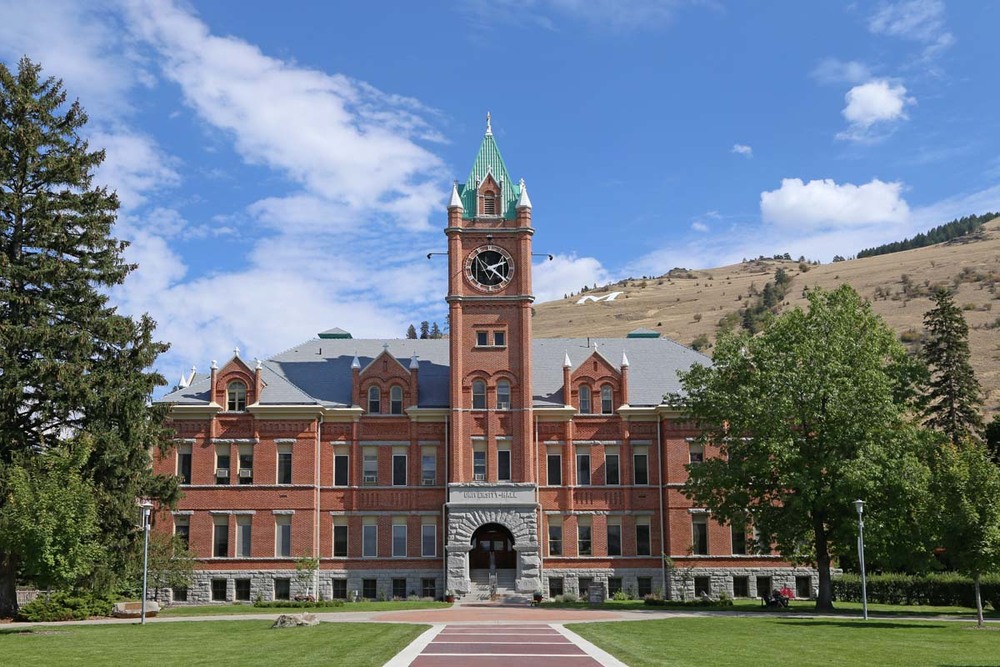 University of Montana banner