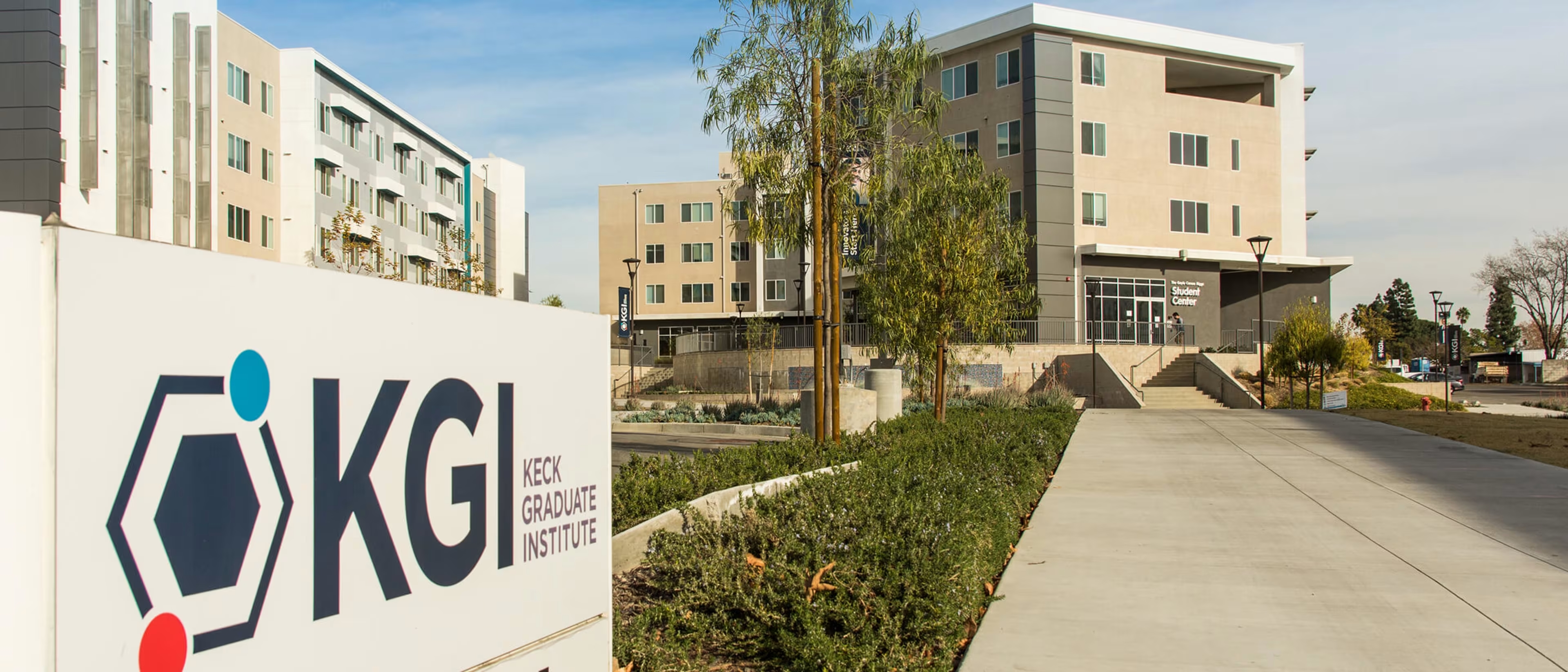 Keck Graduate Institute banner