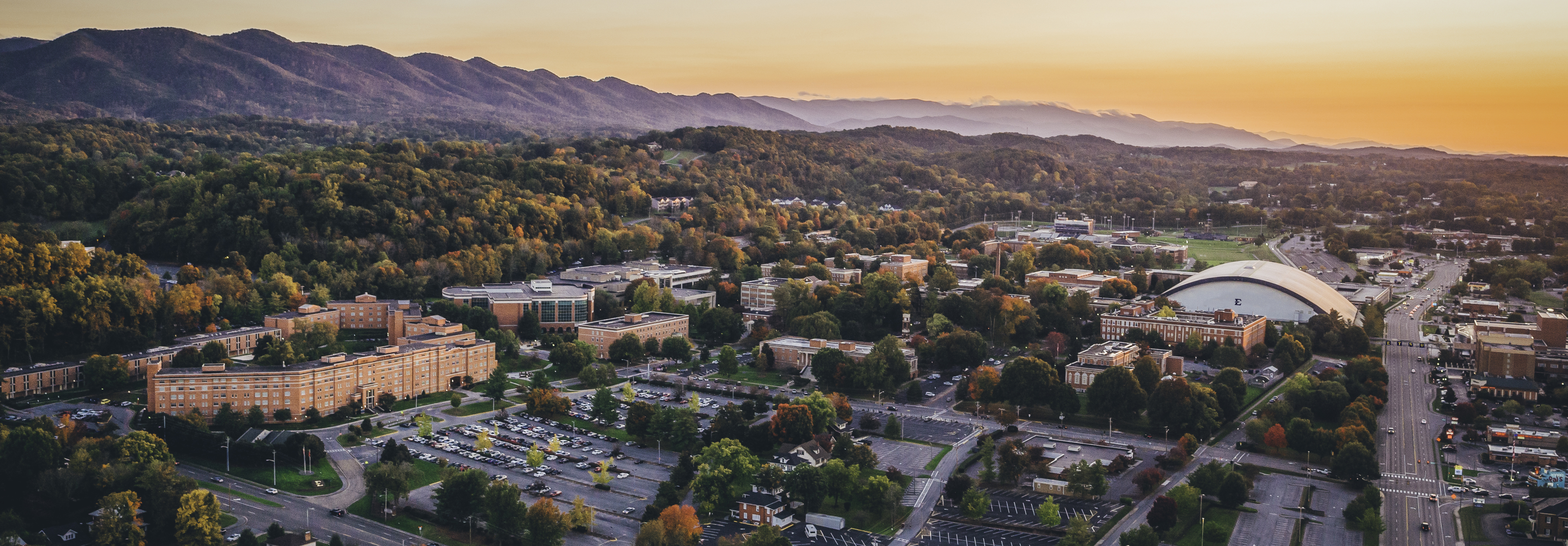 East Tennessee State University banner