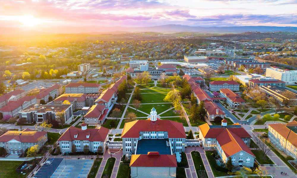 James Madison University banner