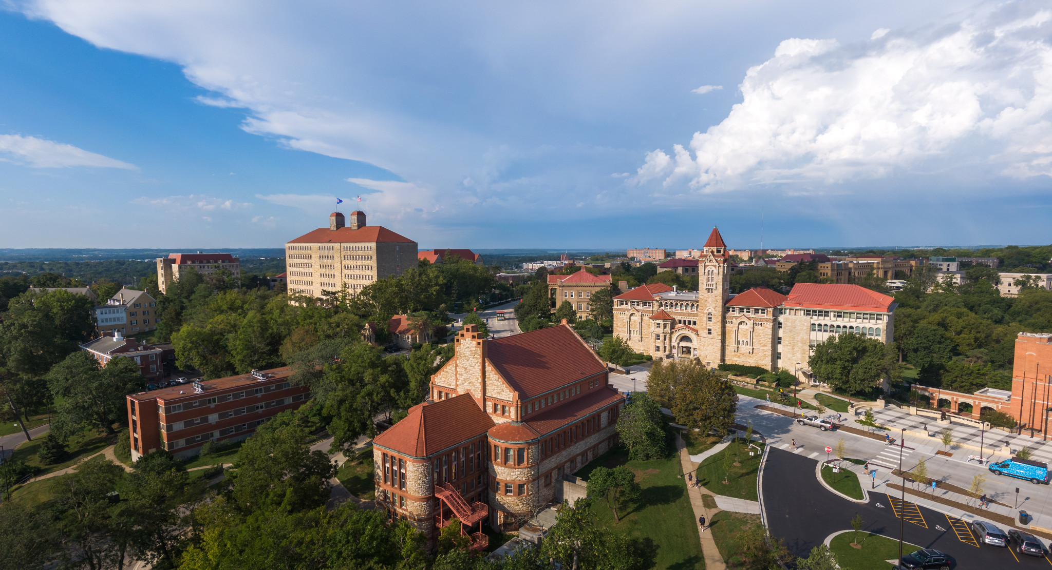 University of Kansas banner