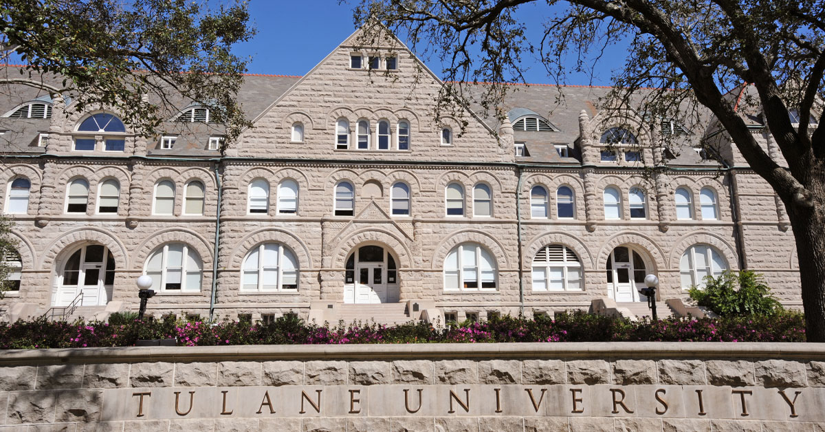 Tulane University banner