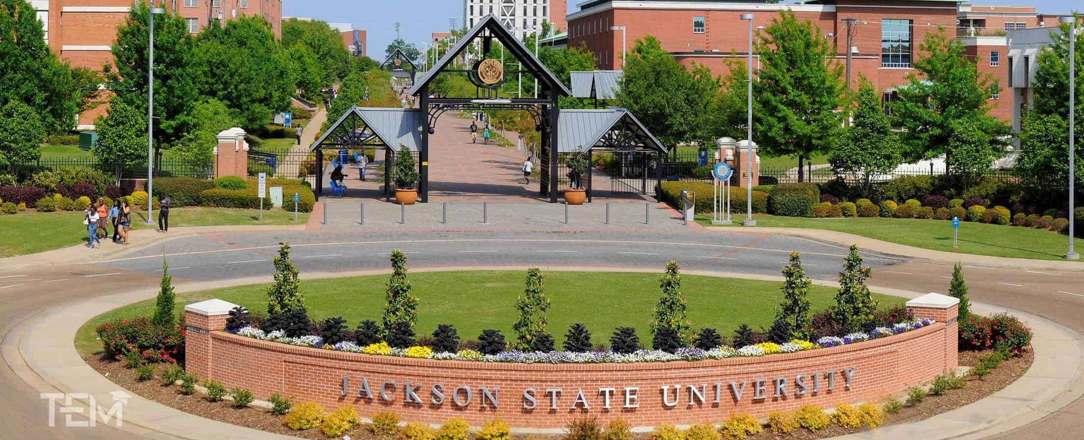 Jackson State University banner