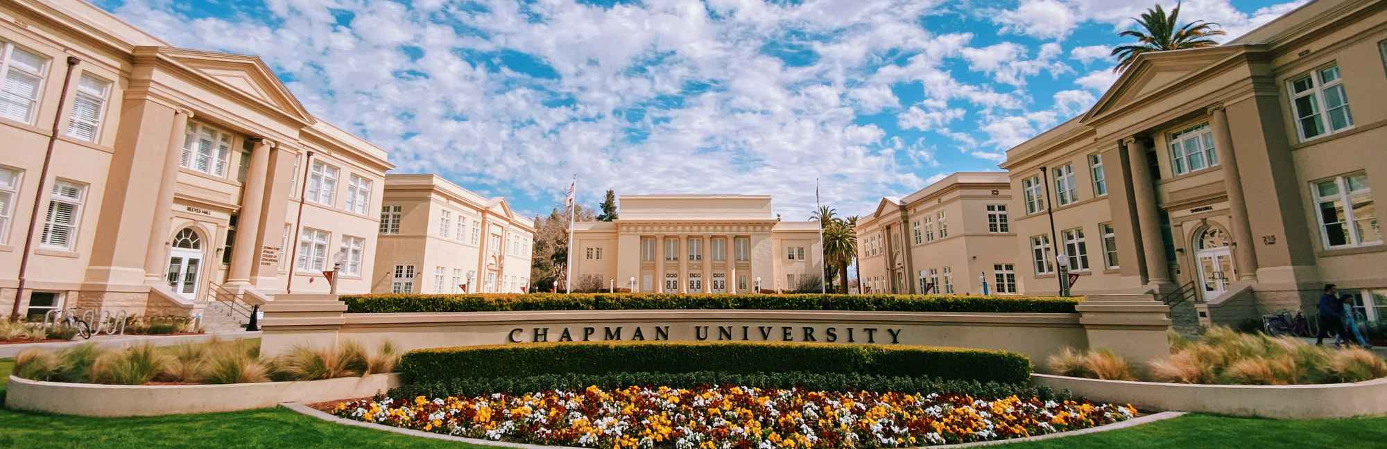 Chapman University banner